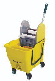 BALDE ESPREMEDOR DOBLO AMARELO