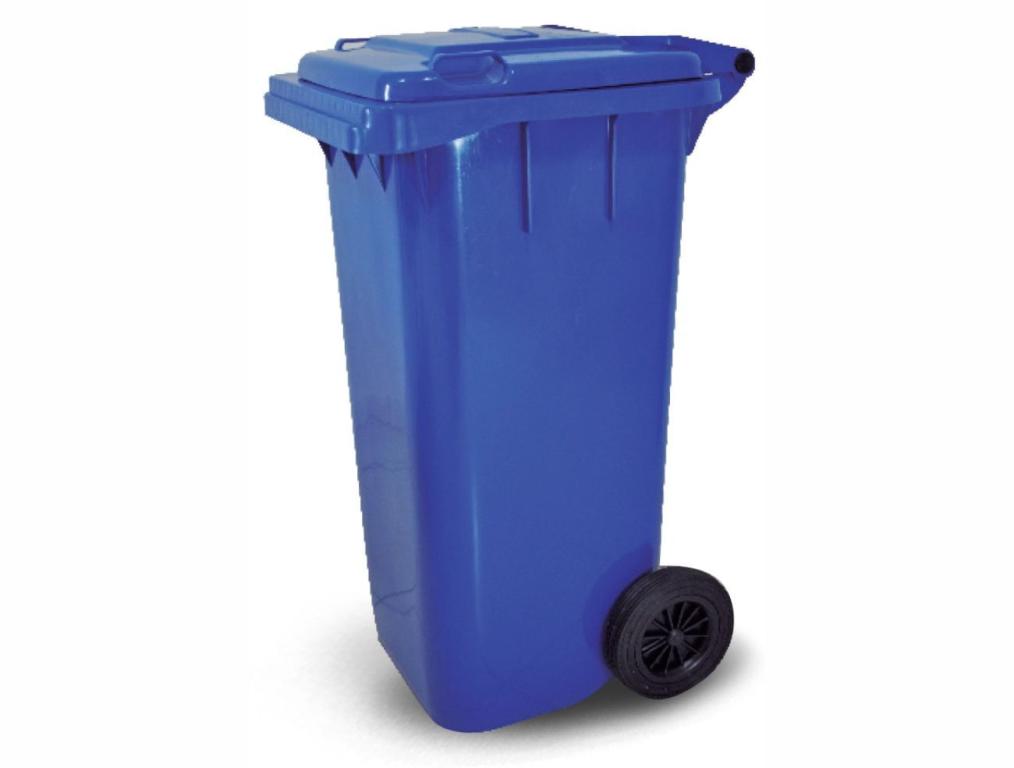 CESTO GARI 120L RODA 200 MM BRALIMPIA AZUL