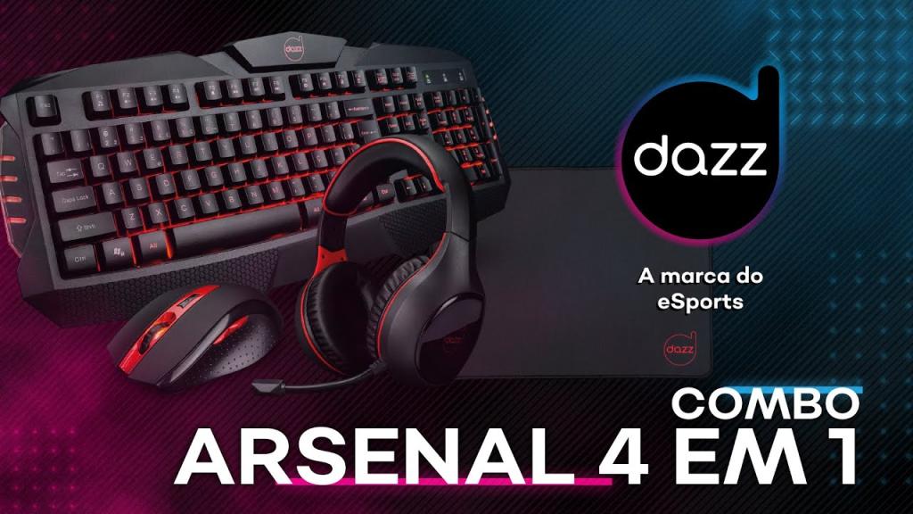 ARSENAL GAMER DAZZ 4 EM 1