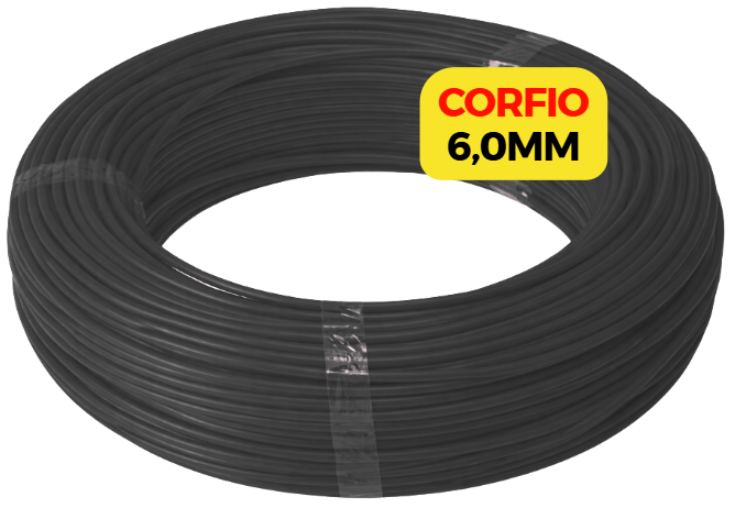 CABO FLEX. 6,0MM PT.CORFIO C100