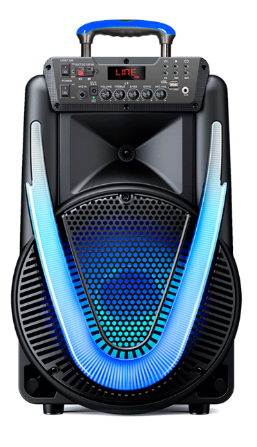 CAIXA DE SOM MULTILASER SUNNY II  500W - 12P