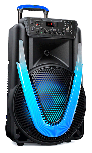 CAIXA DE SOM MULTILASER SUNNY II 800W - 15P