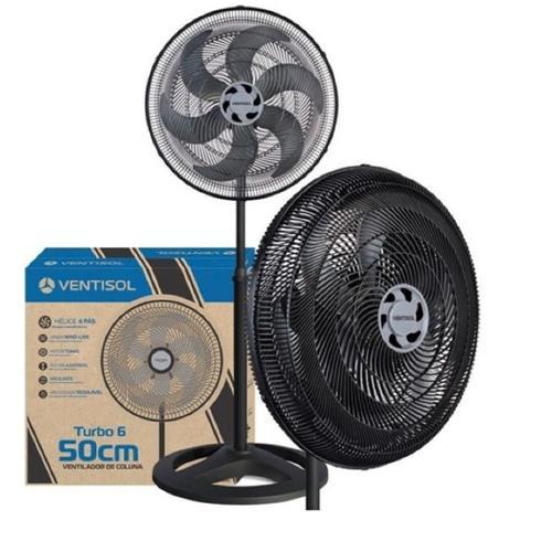 VENTILADOR OSCILANTE VENTISOL COLUNA 50CM 6P 127V