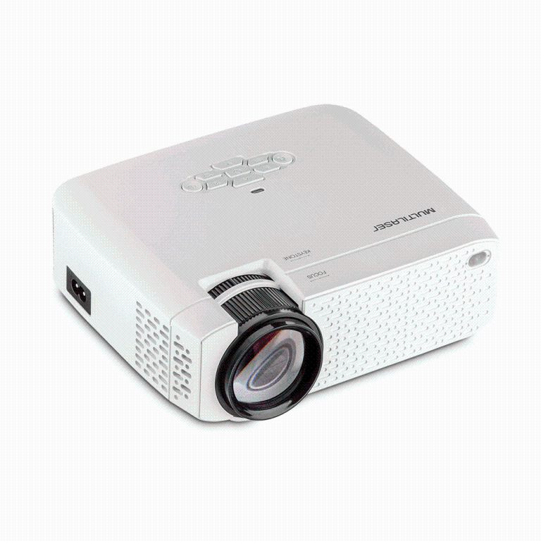 PROJETOR MULTILASER SMART SCREEN LINUX FUNCAO PROJETOR 1800 LUMENS 120P