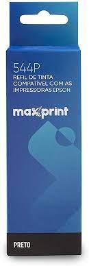 REFIL DE TINTA MAXPRINT COMPATIVEL EPSON T544120 - PRETO