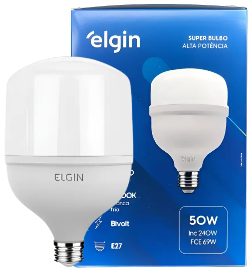 LAMPADA ELGIN BULBO LED 50W 6500K