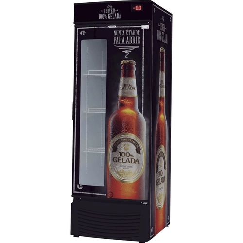CERVEJEIRA FRICON 565 LITROS PORTA DE CHAPA COM VISOR VCFC 565 D – 127 VOLTS