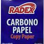 PAPEL CARBONO PAPEL AZUL CX. C/100 FOLHAS