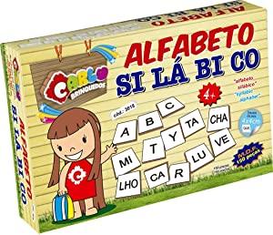 ALFABETO SILABICO 150 PECAS MDF CAIXA PAPEL