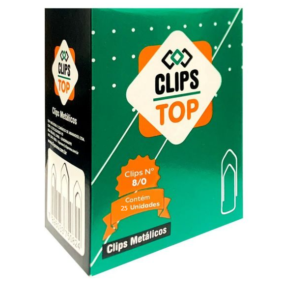 CLIPS N 8/0 - CX PEQUENA