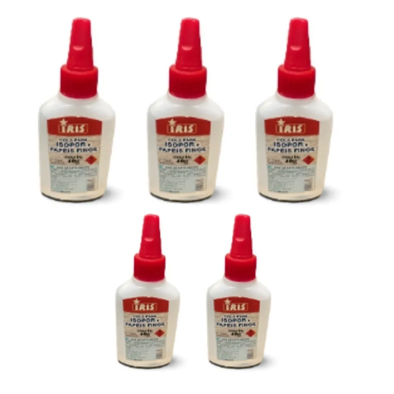 COLA ISOPOR E PAPEIS FINOS IRIS ARTE 40G