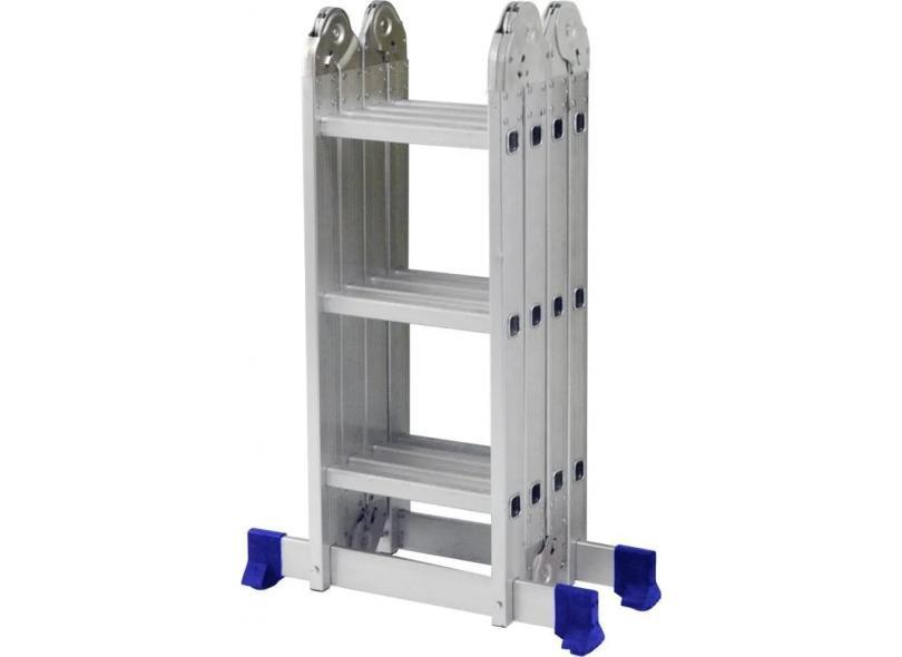 ESCADA MULTIFUNCIONAL MOR 4X3 12 DEGRAUS 3,36MT