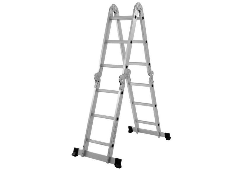ESCADA MULTIFUNCIONAL MOR 4X3 12 DEGRAUS 3,36MT