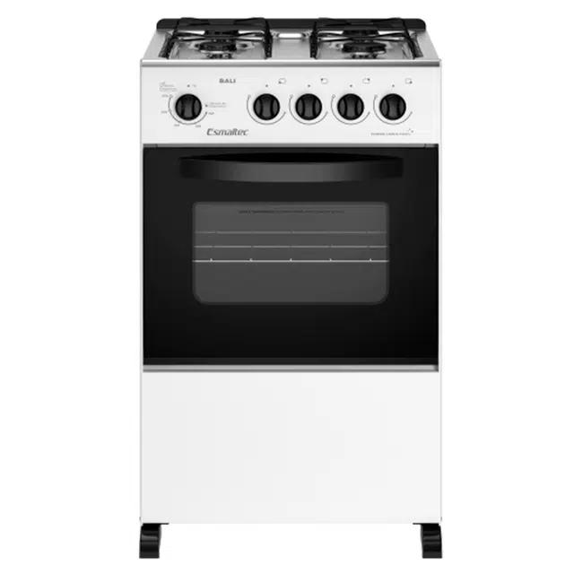 FOGAO ESMALTEC BALI 4 BOCAS ACENDIMENTO MANUAL BRANCO