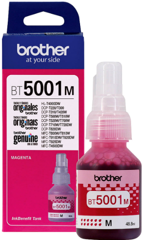 REFIL TINTA BROTHER BT5001M - MAGENTA