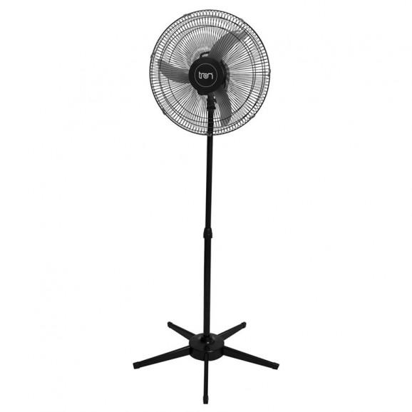 VENTILADOR TRON OSCILANTE PEDESTAL BIVOLT 50CM C1 AT PRETO 140W