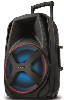 CAIXA DE SOM MONDIAL CM-550 RMS BLUETOOTH TWS 550W