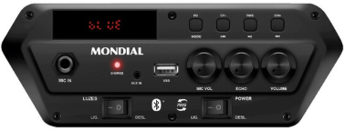CAIXA DE SOM MONDIAL CM-250 RMS BLUETOOTH TWS 250W