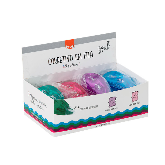 CORRETIVO EM FITA - SOUL - 5M X 5MM