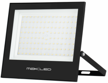 REFLETOR MAK LED BLACK COMPACT 200W IP66 6500K