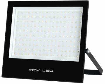 REFLETOR MAK LED BLACK COMPACT 300W IP66 6500K