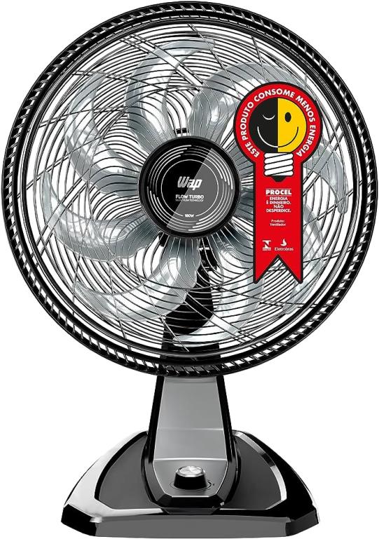 VENTILADOR WAP FLOW TURBO MESA E PAREDE 127V