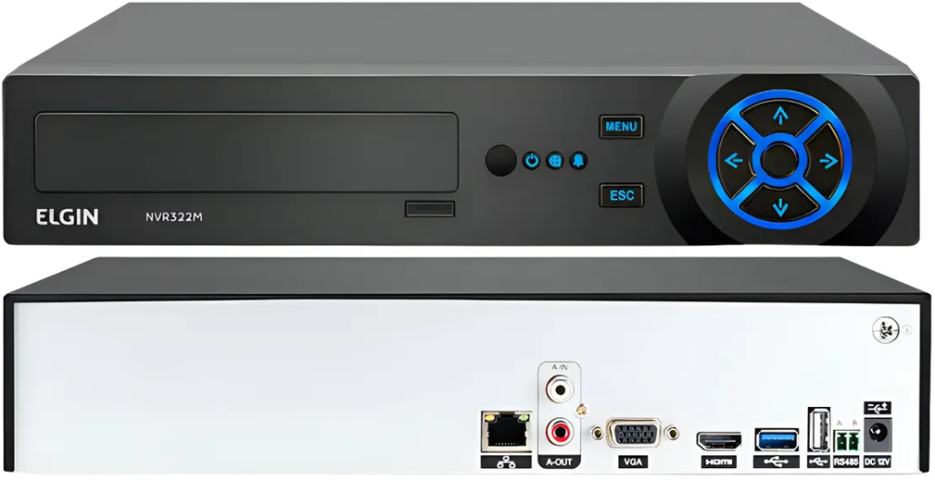 NVR ELGIN 32 CANAIS FULL HD1080P 2 HDDS
