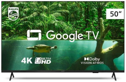 TV PHILIPS 50P SERIE 7400 LED 4K GOOGLE TV 50PUG7408