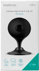 CAMERA DE MONITORAMENTO INTELBRAS MIBO SMART IM3C WI-FI FULL HD 4565513 PRETO BIVOLT