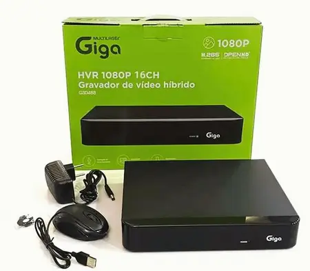 DVR 1080P 16 CANAIS COM SAIDA BNC