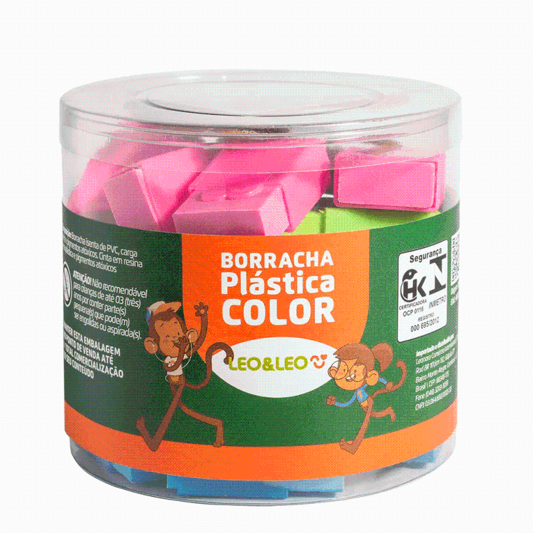 BORRACHA COLOR/CINTA POTE/24UND LEOELEO