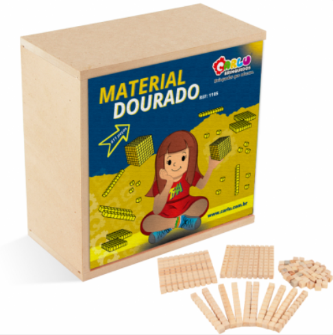 MATERIAL DOURADO 611 PECAS MDF