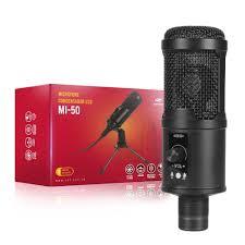 MICROFONE STREAMING USB MI-50BK C3TECH