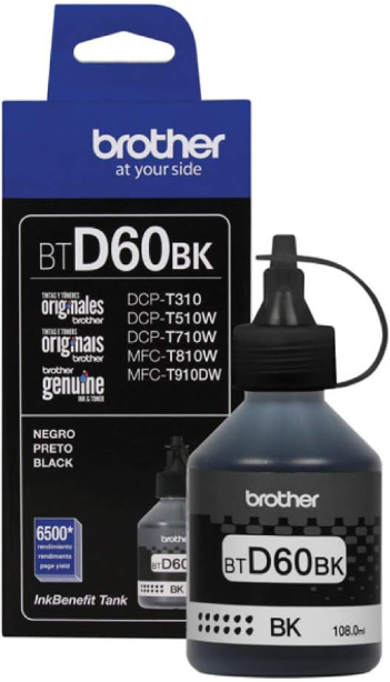 REFIL DE TINTA BROTHER BTD60BK - PRETO