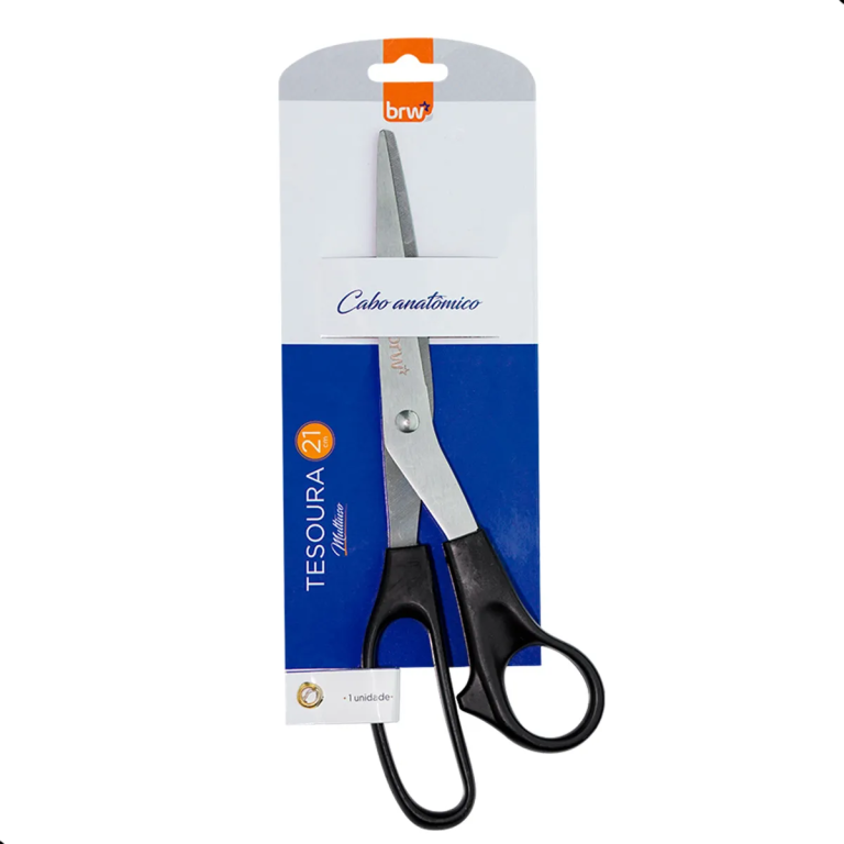 TESOURA ACO INOX BRW - 21CM