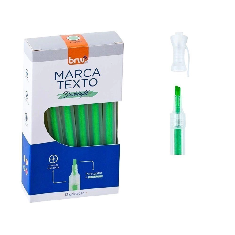 MARCA TEXTO FLUORESCENTE DASHLIGHT VERDE
