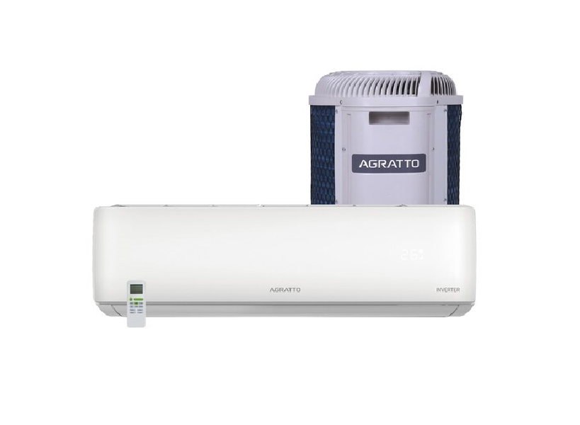 AR CONDICIONADO AGRATTO ONE TOP SPLIT INV HW 9K BTUS FRIO BRANCO 220V LIV TOP