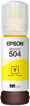 REFIL TINTA EPSON T504 70ML - AMARELO