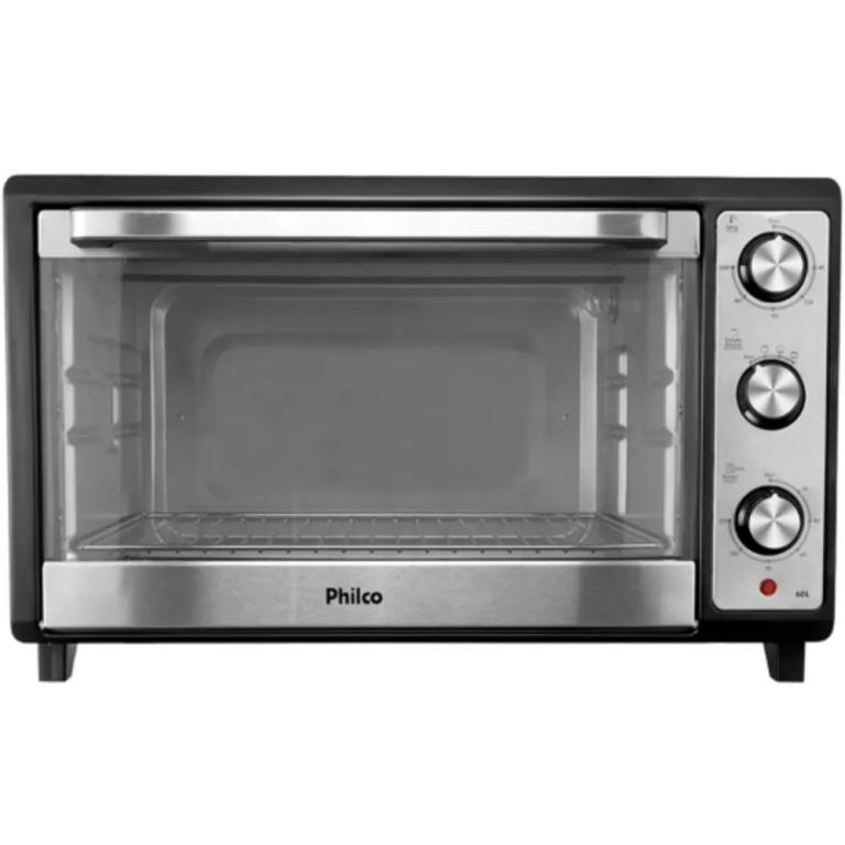 FORNO 60L PHILCO ELETRICO DOURADOR 56101063 PRATA/PRETO 110 VOLTS