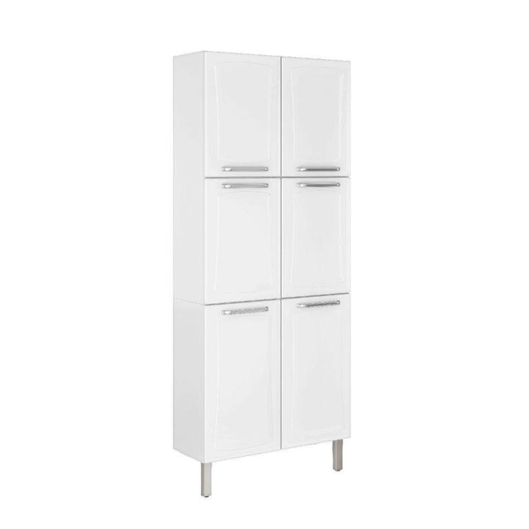 PANELEIRO DUPLO 6 PORTAS 80CM - TARSILA - BRANCO - ITATIAIA