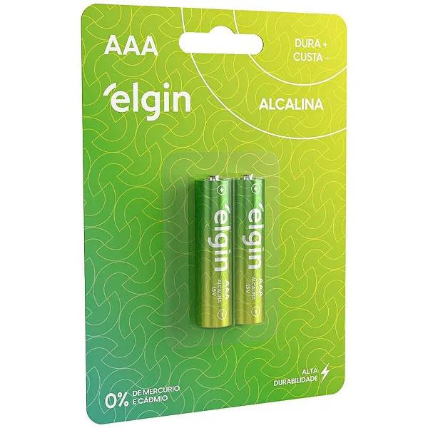 PILHA ALCALINA PALITO AAA ELGIN