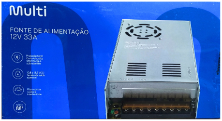 FONTE DE ALIMENTACAO COLMEIA 12V/33A