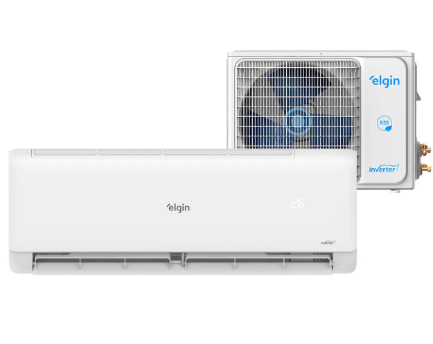 AR CONDICIONADO SPLIT HIGH WALL ELGIN ECO INVERTER II 12.000 BTUS FRIO 220V MONOFÁSICO R32