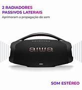CAIXA DE SOM AIWA BOOMBOX 200W BLUETOOTH 4899-01 PRETO