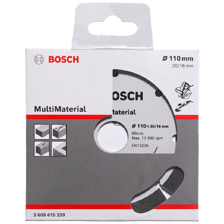 DISCO DIAMANTADO MULTI SEG 110X2016MM BOSCH