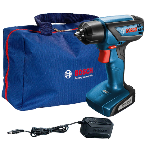PARAFUSADEIRA FURADEIRA BOSCH 12V 1,5AH SMART 1000 BOLSA