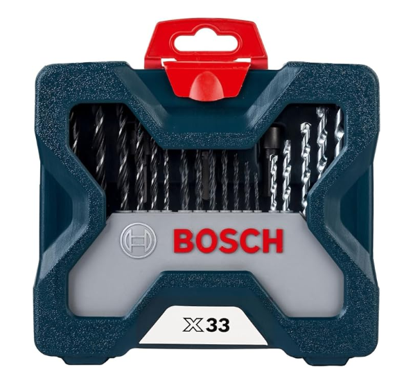 KIT DE PONTAS E BROCAS X-LINE 33 PCS BOSCH
