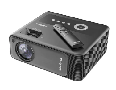 PROJETOR INTELBRAS FULL HD PFL6520 7.400 LUMENS 4290058 PRETO BIVOLT