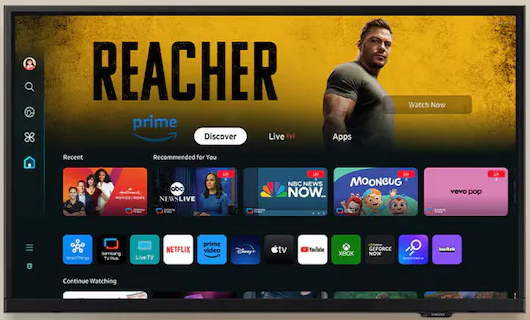 TV SAMSUNG 43P SMART LED TIZEN WIFI FHD F6000F