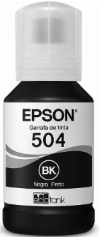 REFIL DE TINTA EPSON T504 127ML - PRETO